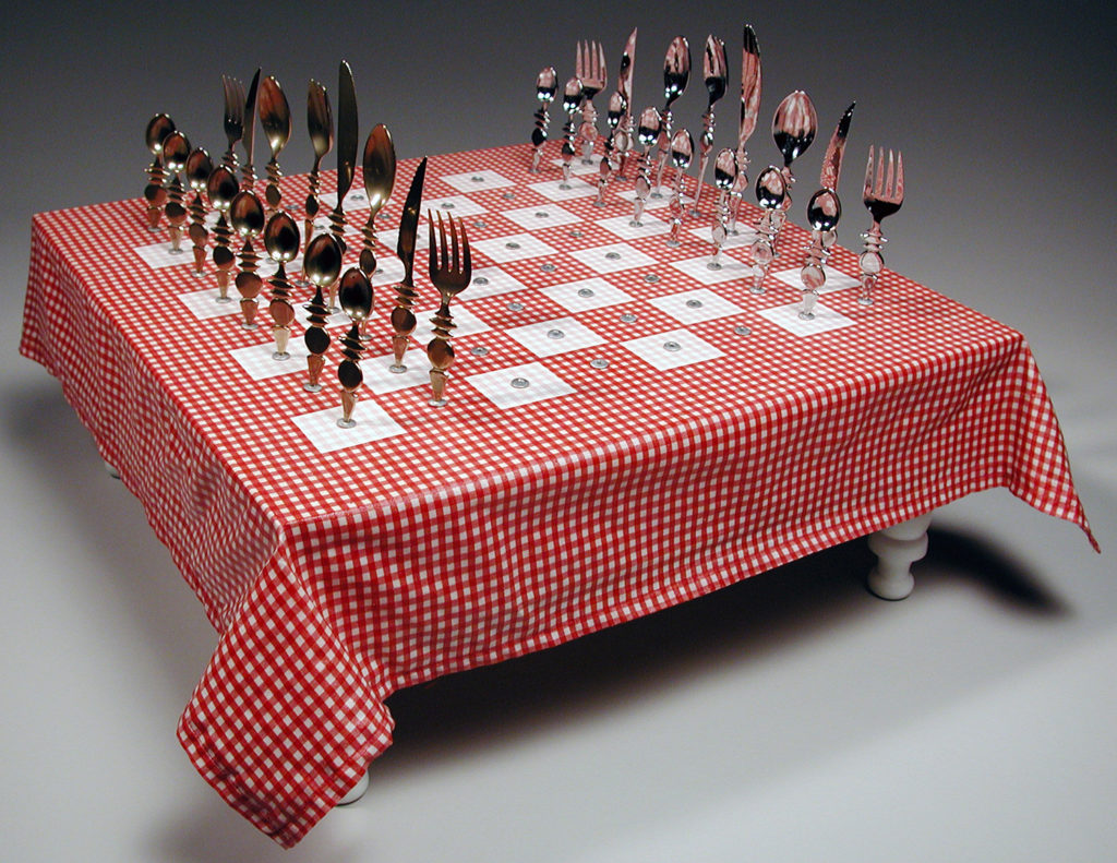 Dinner Game Chess Set